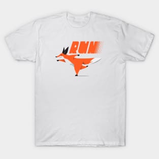 Fox runs T-Shirt